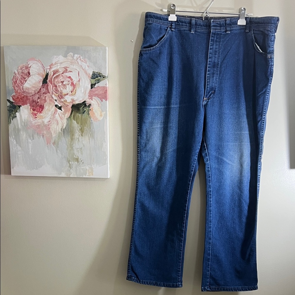 Comfort Action Sports Men’s Classic Blue Denim Jeans Size 46x32